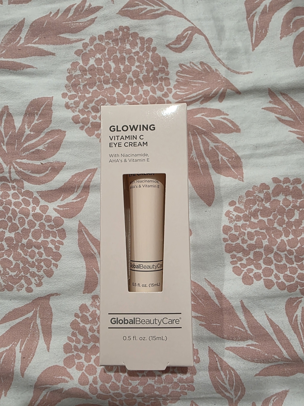 Glowing Vitamin C Eye Cream by GlobalBeautyCare - Light Peach